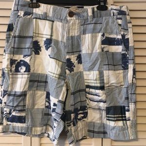 Men’s American Eagle Madras Plaid shorts 34